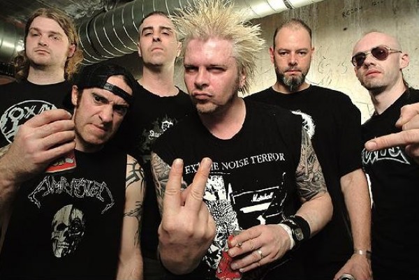 Extreme Noise Terror photographed by Rudy De Doncker