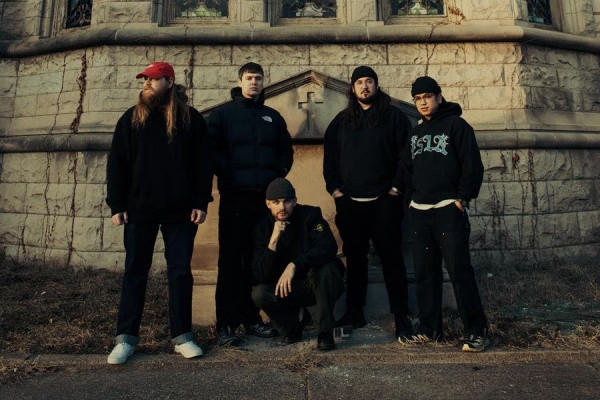 Knocked Loose photographed by Brock Fetch
