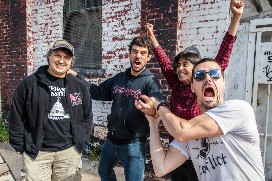 Propagandhi post update from studio
