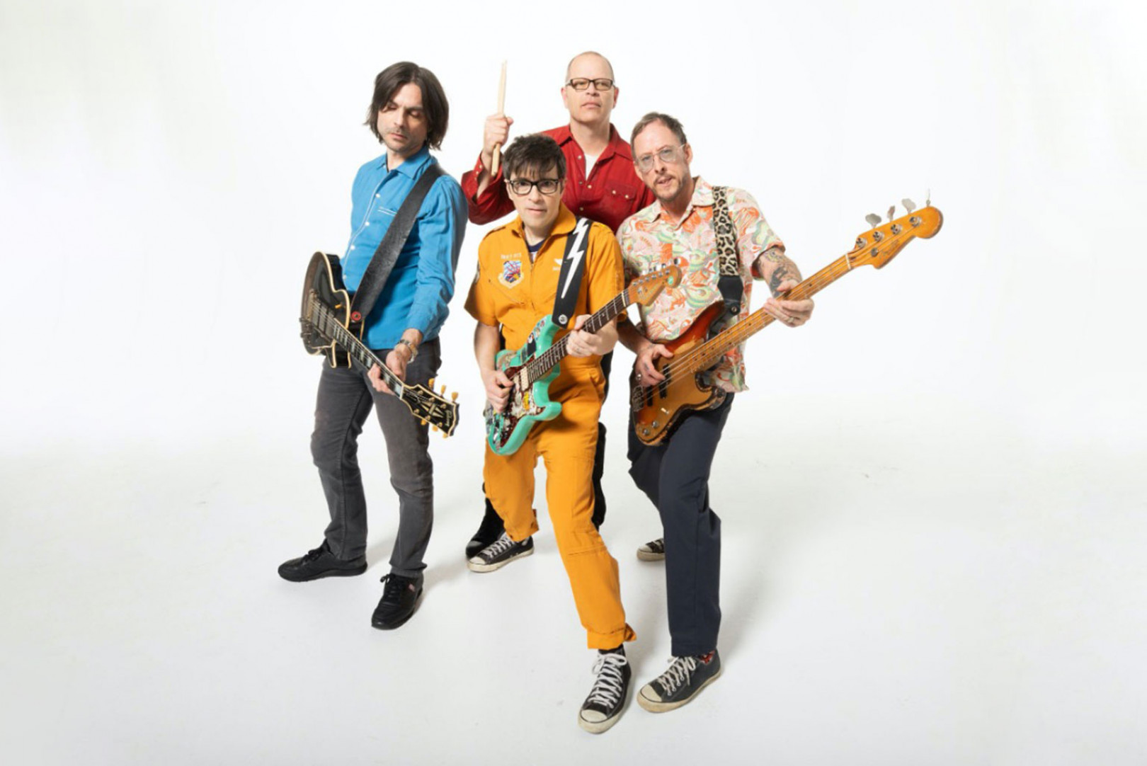 Weezer perform 'The Blue Album' live at Spotify for 30th anniversary