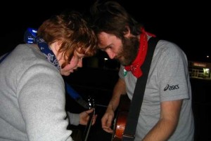 Paul Baribeau and Ginger Alford