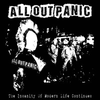 All Out Panic - The Insanity Of Modern Life Continues (Cover Artwork)