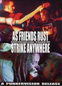 As Friends Rust/Strike Anywhere - live DVD (Cover Artwork)