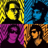 Crazy & the Brains - Snacks [cassette] (Cover Artwork)