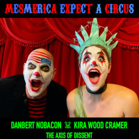 Danbert Nobacon / Kira Wood Cramer - Mesmerica - Expect a Circus (Cover Artwork)