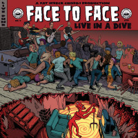 face to face - Live in a Dive: face to face (Cover Artwork)