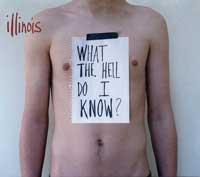 Illinois - What the Hell Do I Know? (Cover Artwork)