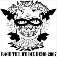 Infinite Missiles - Rage Till We Die: Demo 2007 (Cover Artwork)