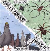 Jonesin' / Shang-a-Lang - Split [7 inch] (Cover Artwork)