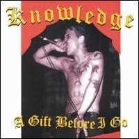 Knowledge - A Gift Before I Go (Cover Artwork)