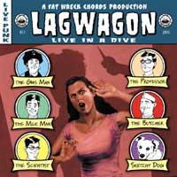 Lagwagon - Live In A Dive (Cover Artwork)