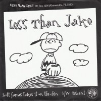 Less Than Jake / J Church - Split [7-inch] (Cover Artwork)