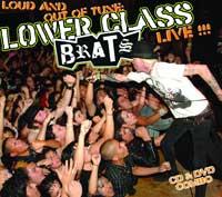 Lower Class Brats - Loud and Out of Tune: Live!!! [CD/DVD] (Cover Artwork)