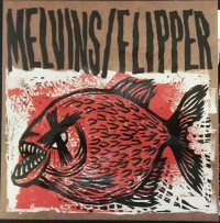 Melvins/Flipper - Hot Fish [EP] (Cover Artwork)