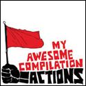 My Awesome Compilation - Actions (Cover Artwork)