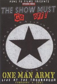 One Man Army - Live At The Troubadour DVD