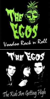 The Egos - Voodoo Rock 'n' Roll [CD] / The Kids Are Getting High [7-inch] (Cover Artwork)