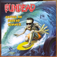 The Undead - Having an Undead Summer [EP] (Cover Artwork)