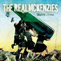 The Real McKenzies - 10,000 Shots (Cover Artwork)