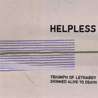 Triumph of Lethargy Skinned Alive to Death - Helpless (Cover Artwork)