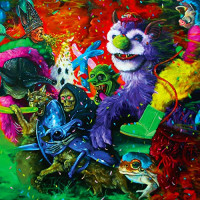 Tropical Fuck Storm - Laughing Death In Meatspace (Cover Artwork)