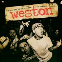 Weston - This Is My Voice and This Is My Heart: Live at Maxwell's [12 inch] (Cover Artwork)
