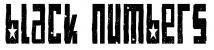 Black Numbers catalog
