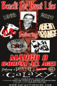 Brent Liles Benefit featuring D.I., Channel 3, Agent Orange & more