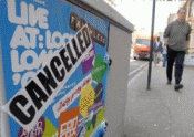 City of Glasgow "cancels" show flyers