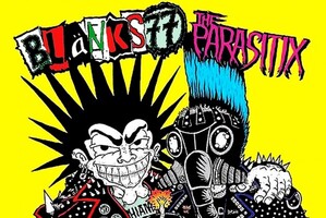 Blanks 77 / Parasitix: 'Gettin Blasted' split LP