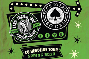 Less Than Jake and Face To Face announce co-headlining tour