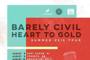 Barely Civil and Heart To Gold announce August tour