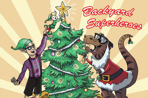Backyard Superheros: 'Let's Get Elfed Up'