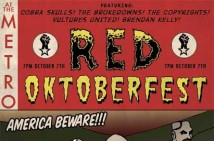 Win a Red Oktoberfest poster signed by Propagandhi