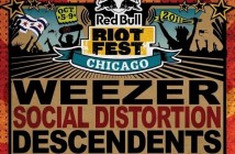 Weezer, Social Distortion, Descendents to headline Riot Fest 2011