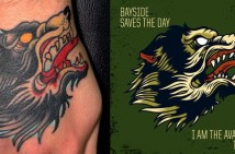 Allegations that Bayside, Saves The Day, I Am The Avalanche, Transit split features plagiarized art