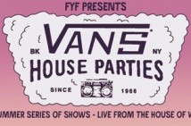 (Free) Vans 2012 House Parties to include H2O, Titus Andronicus, Turbonegro