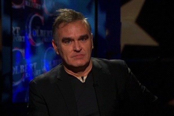 Watch Stephen Colbert torment Morrissey for five minutes