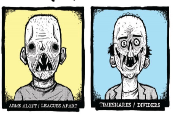 All In Vinyl 7-inch series: Arms Aloft / Leagues Apart, Timeshares / Dividers (Exclusive)
