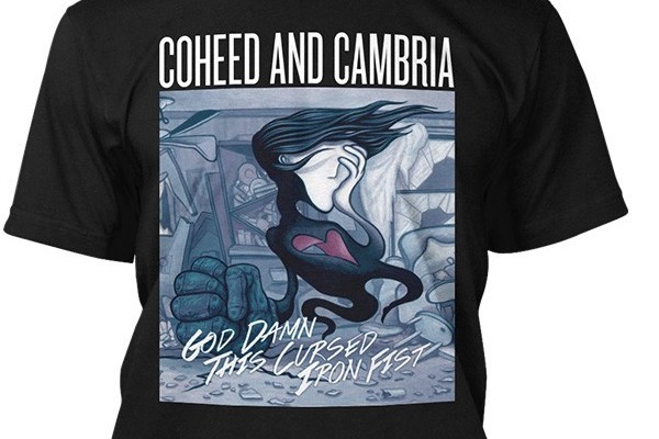 Disney and House of Blues ban Coheed & Cambria shirt over "damn"