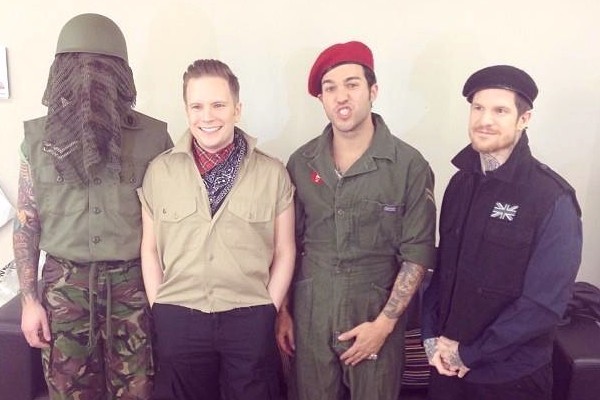 Fall Out Boy join Marky Ramone for Habitat for Humanity, dress as The Clash