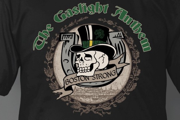 Gaslight Anthem release Boston-themed fundraising shirts