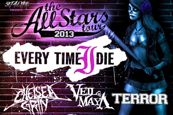Every Time I Die / Terror / Stray From The Path / Capture The Crown / IWrestledABearOnce