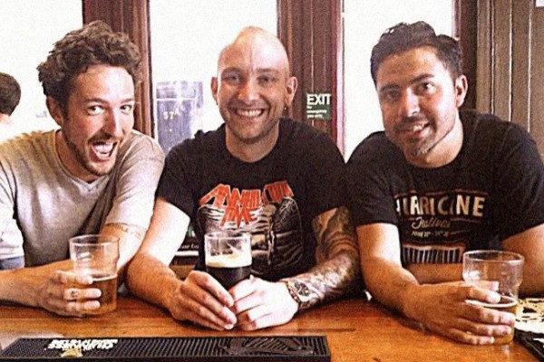 Frank Turner recording Mongol Horde album