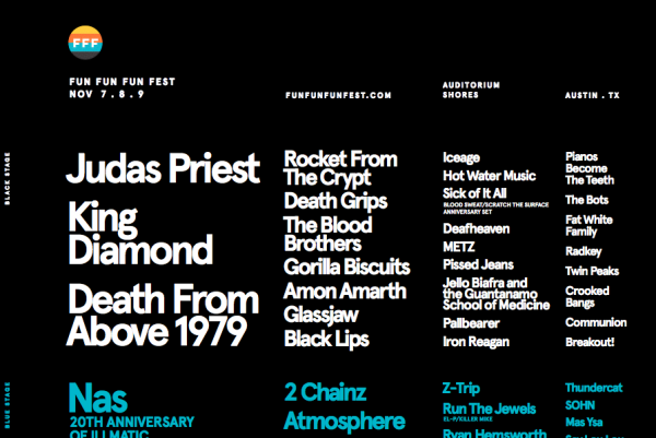 Fun Fun Fun Fest 2014 reveals lineup
