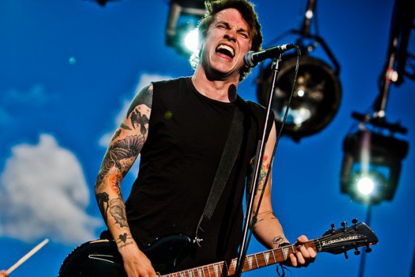 Tom Gabel of Against Me! arrested