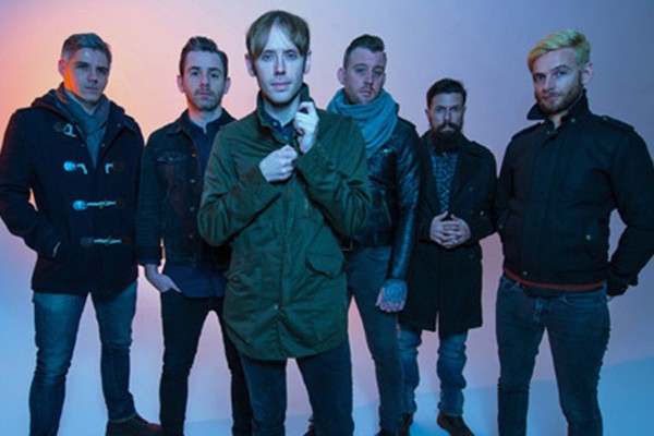Geoff Rickly of Thursday and members of Lost Prophets form No Devotion