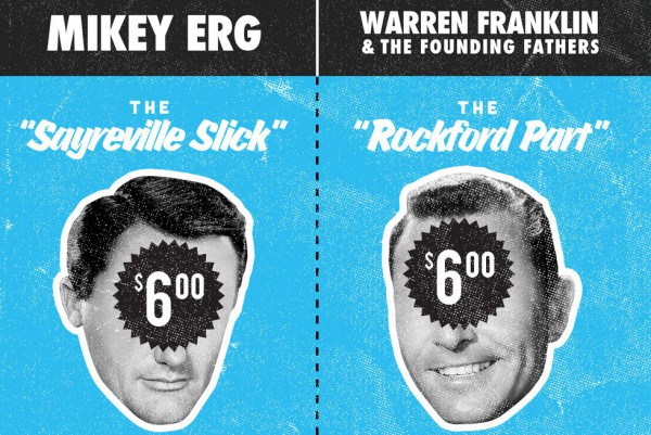 More details released on Mikey Erg/Warren Franklin 7-inch