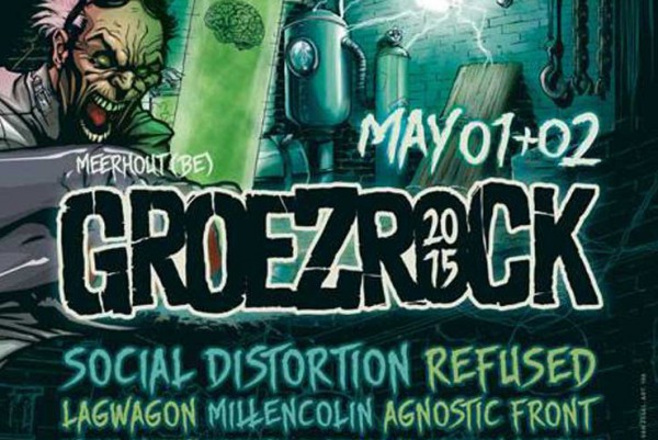 Groezrock announcement includes Social Distortion, Millencolin, Against Me! and many more