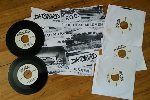 Dead Milkmen / Flag of Democracy split record surfaces